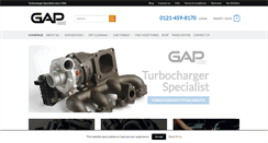 Desktop Screenshot of gap-turbos.com